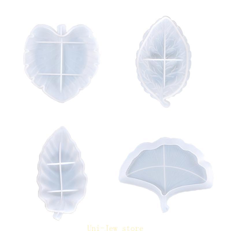 Serving Tray Mold - Leaf Shaped Resin Mold DIY Plate