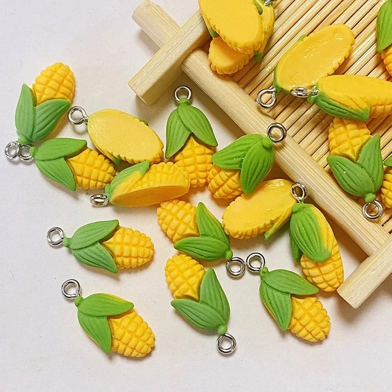 20Pcs Funny Mini Corn Vegetabl - Resin Craft Material 评论和价格