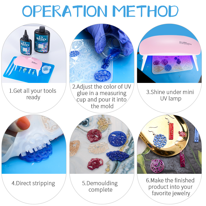 100/200/300g UV Resin Hard Typ - Epoxy Uv Resin Kit 评论和价格