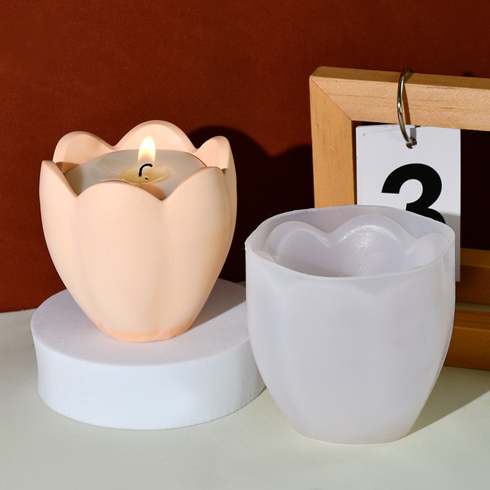 Tulip Candle Holder Silicone M - Flower Preservation Resin 评论和价格