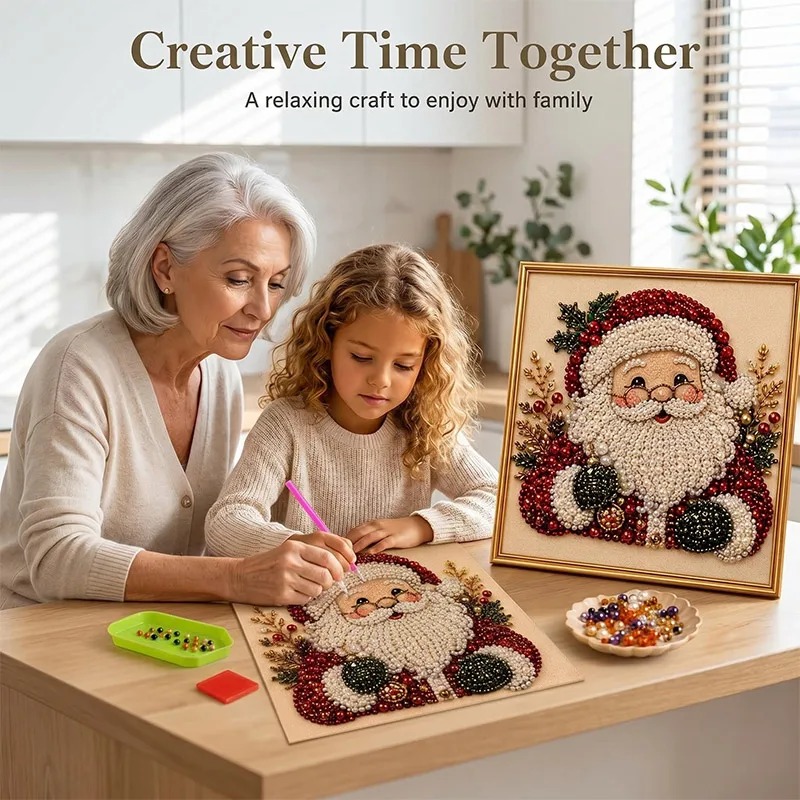Christmas Pearl Diamond Painti - Resin Craft For Beginners 评论和价格