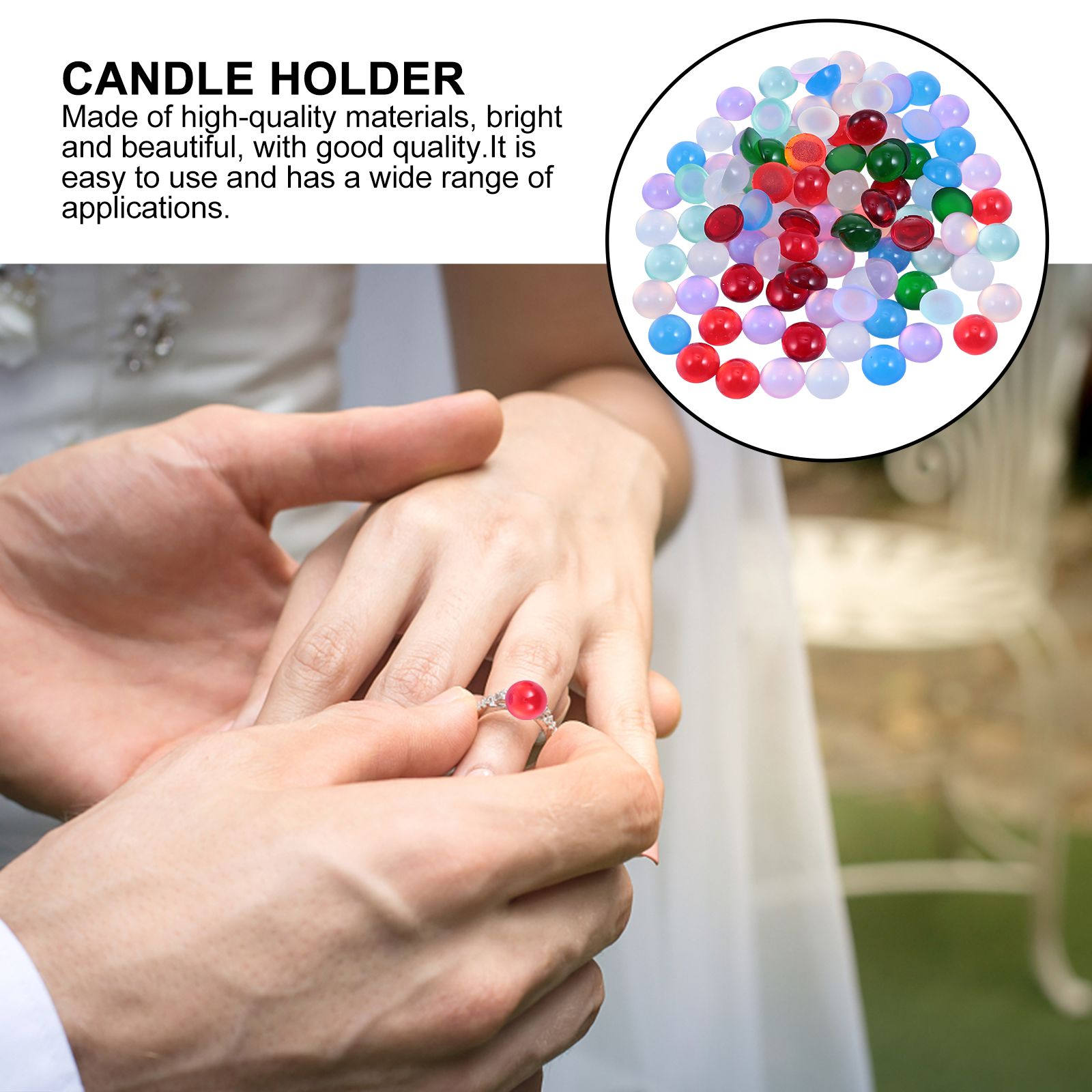 100Pcs Excellent Imitation Opa - Resin Craft Material 评论和价格