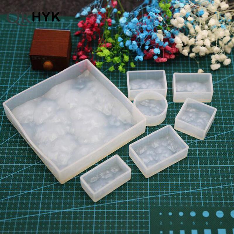 Water Ripples Wave Pendant Nec - Resin Ocean Wave Mold 评论和价格