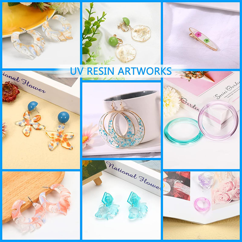 1 piece of 100G upgraded UV re - Epoxy Uv Resin Kit 评论和价格