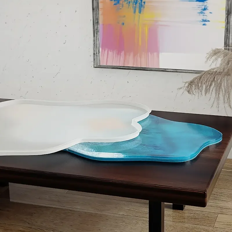 Large 61cm Irregular Trays Epo - Resin Ocean Wave Mold 评论和价格