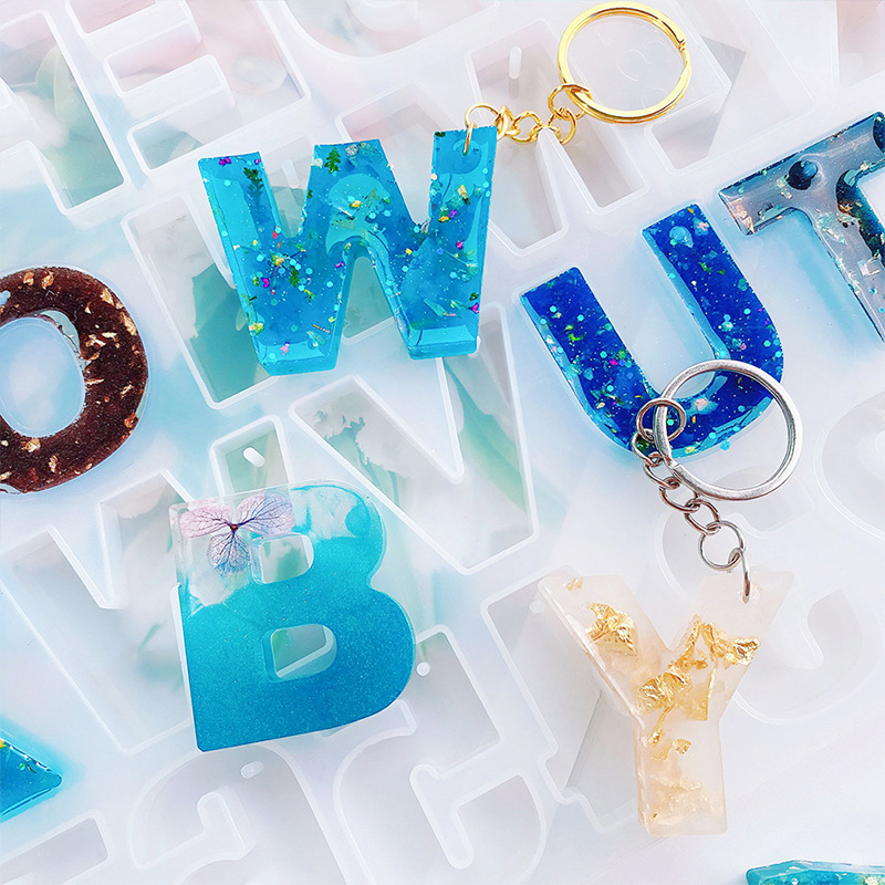 Alphabet Epoxy Resin Silicone  - Serving Tray Mold 评论和价格