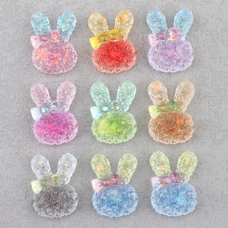 5PCS 18*25mm Luminous Gradient - Resin Craft Material 评论和价格