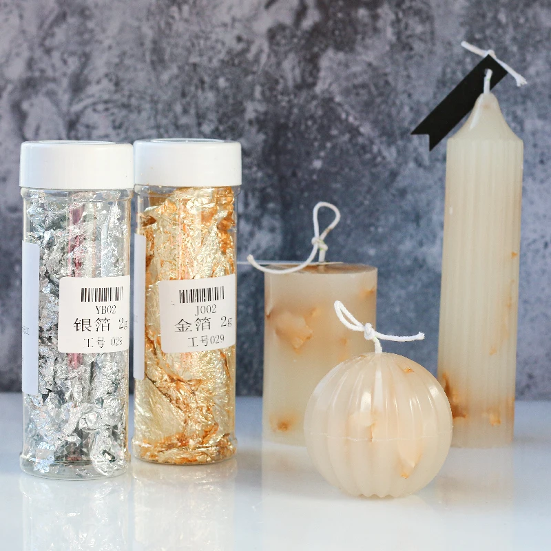 Creative Handmade Candle Makin - Gold Foil Flakes 评论和价格