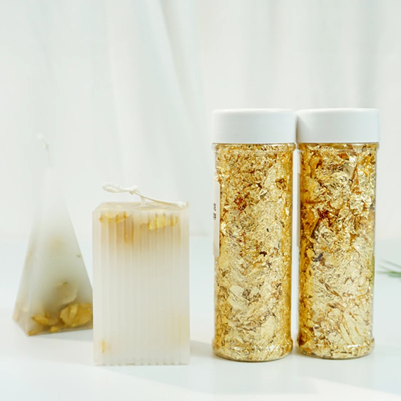 Creative Handmade Candle Makin - Gold Foil Flakes 评论和价格