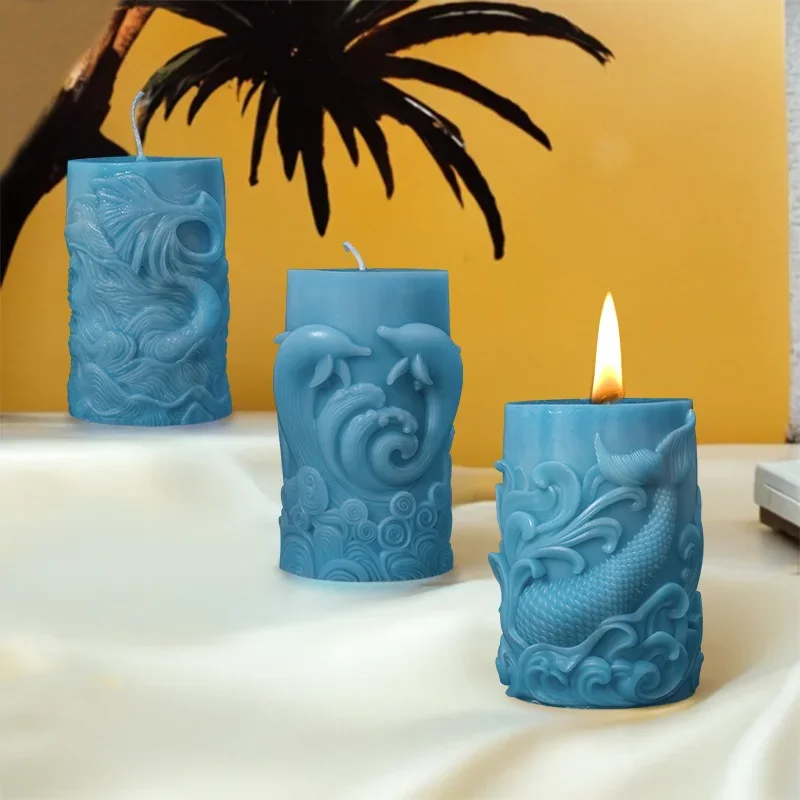 DIY ocean wave foam cylindrica - Resin Ocean Wave Mold 评论和价格