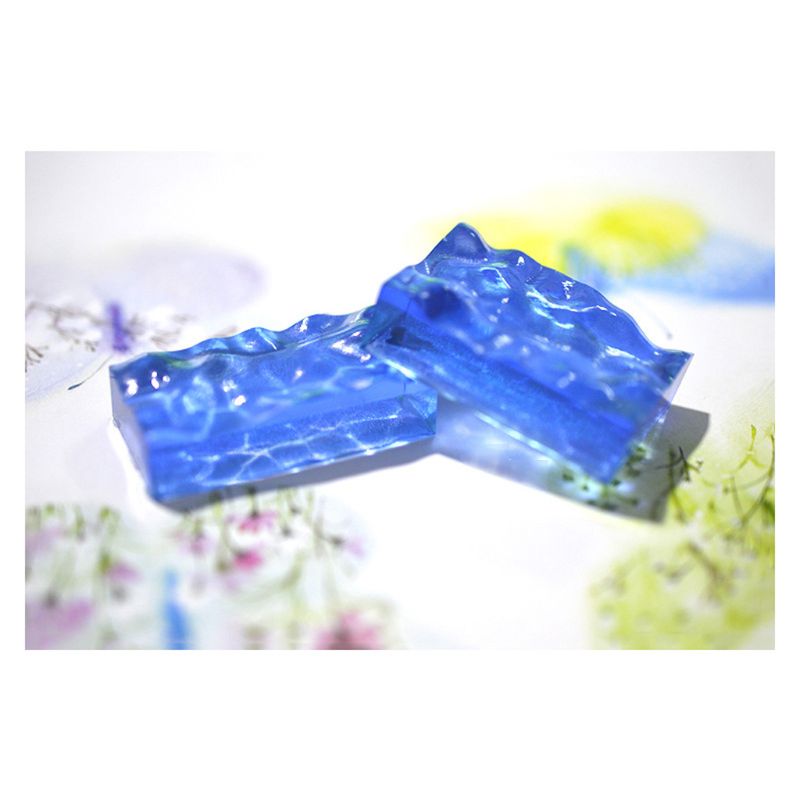 4Pcs Sea Wave Resin Mold Water - Resin Ocean Wave Mold 评论和价格