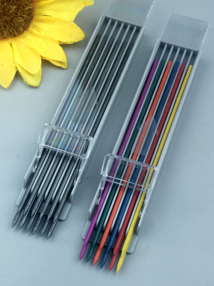 Thick Pencil Core Colored Auto - Staedtler Pencil Lumocolor 评论和价格